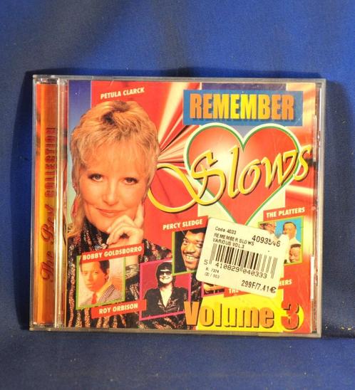 cd remember slows  (18), CD & DVD, CD | Compilations, Utilisé, Autres genres, Enlèvement ou Envoi