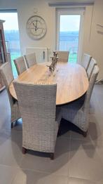 8 chaises de salle a manger, Gris, Comme neuf, Enlèvement, Cinq, Six Chaises ou plus