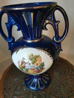 Blauwe porseleinen vaas, Huis en Inrichting, Ophalen, Nieuw, Aardewerk of Porselein, Minder dan 50 cm