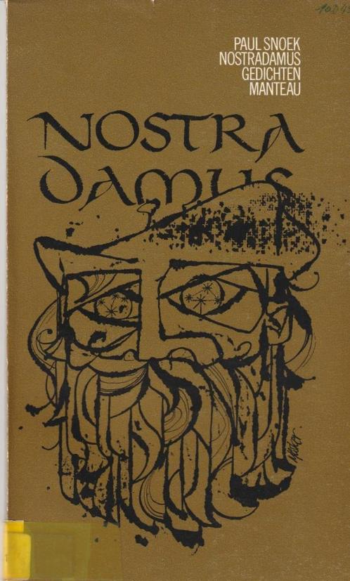 Paul Snoek “Nostradamus”, Boeken, Gedichten en Poëzie, Zo goed als nieuw, Eén auteur, Ophalen of Verzenden