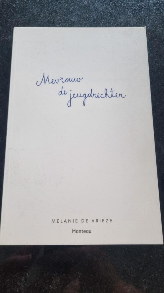 Melanie De Vrieze - Mevrouw de jeugdrechter, Boeken, Overige Boeken, Zo goed als nieuw, Ophalen of Verzenden