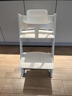 Stokke tripp trapp blanc avec baby set, Enfants & Bébés, Enlèvement, Utilisé, Chaise évolutive