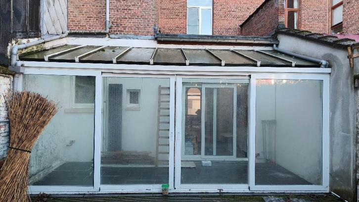 Complete veranda GRATIS, Tuin en Terras, Overkappingen, Gebruikt, Veranda, Ophalen