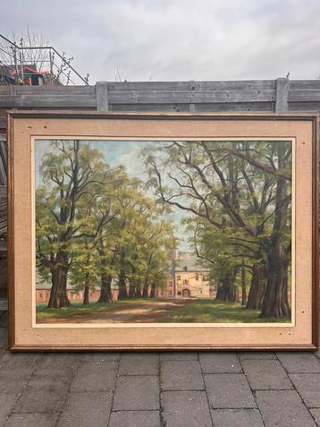 Schilderij adbij van Tremelo beschikbaar voor biedingen