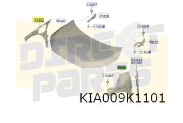 Kia EV3 voorscherm Links ORIGINEEL! 66310EV000 beschikbaar voor biedingen