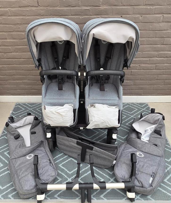 Bugaboo donkey duo 3, Kinderen en Baby's, Tweelingen en Meerlingen, Zo goed als nieuw, Ophalen