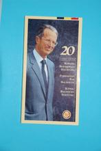 PROOFSET 20 jaar Koning Boudewijnstichting 1996, Setje, Zilver, Ophalen of Verzenden, Zilver