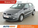 Volkswagen Polo 1.0 Trendline BlueMotion Tech (bj 2016), Auto's, Voorwielaandrijving, Stof, Gebruikt, Zwart