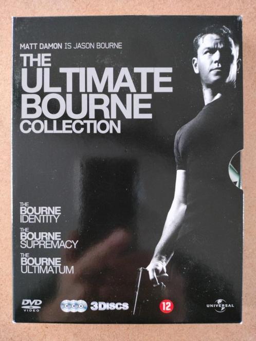 The Ultimate Bourne Collection (3DVD), Cd's en Dvd's, Dvd's | Actie, Zo goed als nieuw, Actiethriller, Boxset, Vanaf 12 jaar, Ophalen