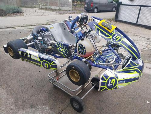 Lando Norris KZ Vortex 2023 - Goede staat!, Sports & Fitness, Karting, Comme neuf, Kart, Enlèvement