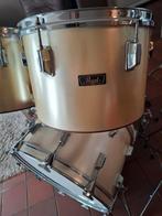 Pearl wood fiberglas vintage drumstel 70's met concert toms, Muziek en Instrumenten, Ophalen, Zo goed als nieuw