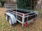 galva dubbelas aanhangwagen L2,57m B1,31m 750kg, Ophalen, Zo goed als nieuw