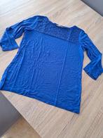 Esprit blauw shirt met driekwart mouwen Small, Kleding | Dames, T-shirts, Blauw, Ophalen of Verzenden, Zo goed als nieuw, Korte mouw