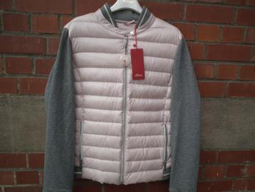Jas voor dames. 48. Roze en grijze kleuren (S.Oliver) Nieuw beschikbaar voor biedingen