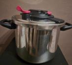 SEB Clipso Plus 10L snelkookpan, Huis en Inrichting, Keuken | Potten en Pannen, Inox, Zo goed als nieuw, Keramische plaat, Ophalen
