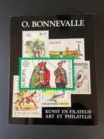 OSCAR BONNEVALLE kunst en filatelie D/1982/2933/4, Oscar Bonnevalle, Zo goed als nieuw, Verzenden, Overige onderwerpen