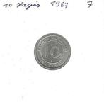 Congo, Democr. Republ., 10 Sengi 1967., Ophalen of Verzenden, Overige landen, Losse munt