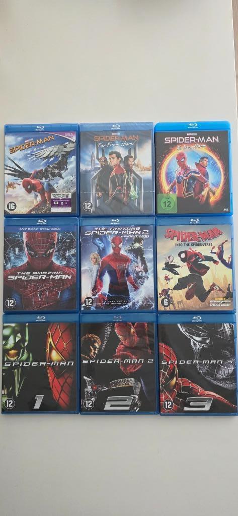 Spider-Man set 9 films in aparte doosjes!, Cd's en Dvd's, Blu-ray, Zo goed als nieuw, Avontuur, Ophalen of Verzenden