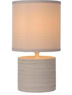 Lucide Lucide GREASBY - Lampe De Table - Ø 14 cm - Créme, Ophalen, Zo goed als nieuw