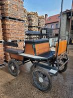 Paarden koets, Dieren en Toebehoren, Rijtuigen en Koetsen, Gebruikt, Wagonette, Paard of Pony, Gesloten