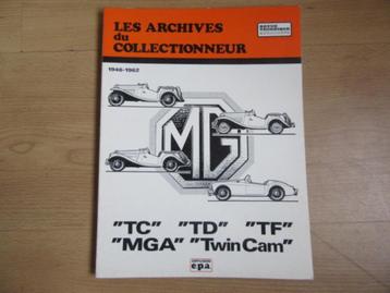 MANUEL D'ENTRETIEN MG TC TD TF MGA TWINCAM beschikbaar voor biedingen