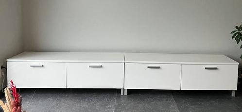 Lot de 3 meubles salon/tv, Maison & Meubles, Armoires | Mobilier de télévision, Utilisé, Moins de 100 cm, 100 à 150 cm, 25 à 50 cm