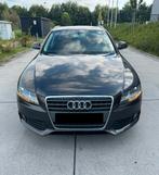Audi A4 2.0TDI 2010 Euro5 Automat Lederen Airco 2 Sleutels, Auto's, Euro 5, A4, Zwart, Leder