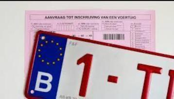 ZPLAT Plaque Z keuring Controle technique  beschikbaar voor biedingen