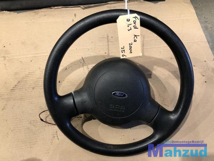 FORD KA Stuurwiel stuur met airbag en sleepring 1996-2008, Auto-onderdelen, Besturing, Ford, Gebruikt, Ophalen of Verzenden