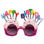 Bril zonnebril feestbril verjaardag Happy Birthday