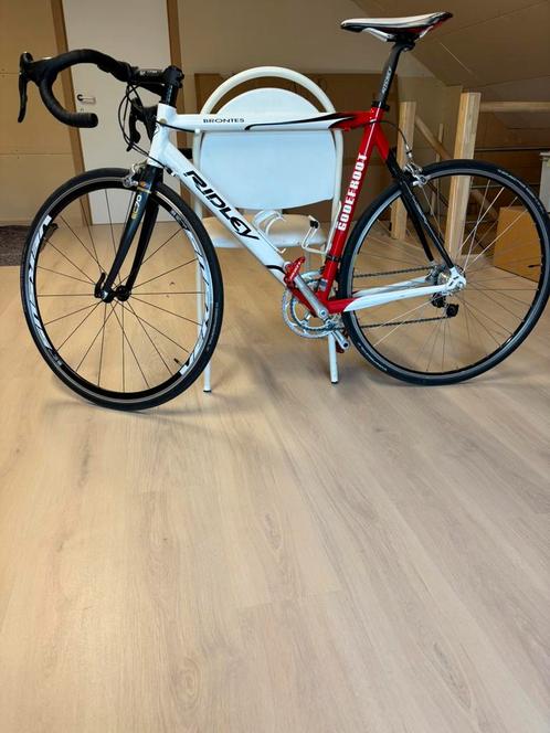 Ridley racefiets, Campagnolo Record 10 Speed, Fietsen en Brommers, Fietsen | Heren | Herenfietsen, Gebruikt, Overige merken, 53 tot 57 cm