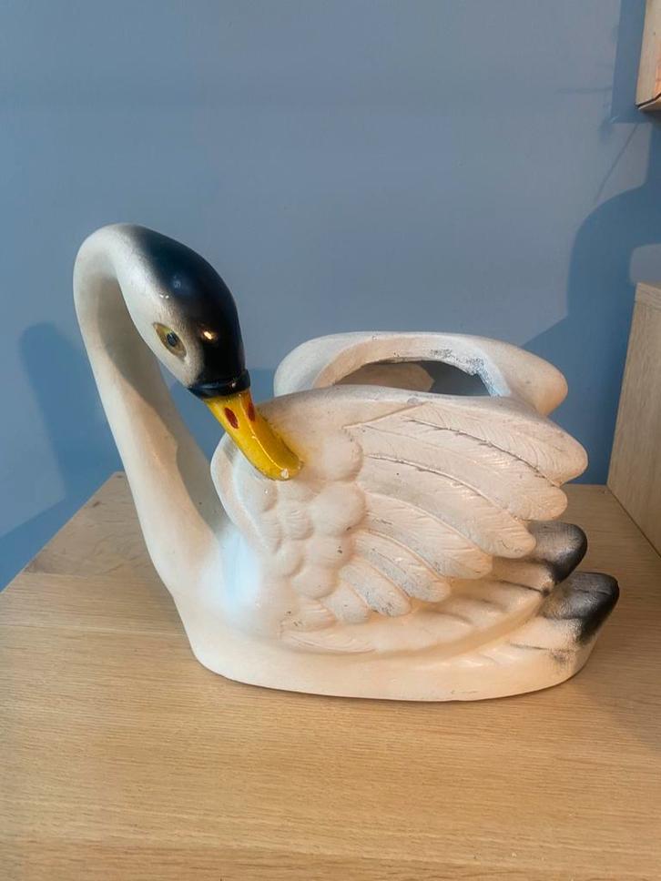 Vintage Danesi Italie zwanenplanter (model 901), Antiek en Kunst, Antiek | Keramiek en Aardewerk, Ophalen