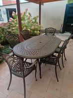 Alluminium tuinstel, perfect in orde., Tuin en Terras, Ophalen, Zo goed als nieuw