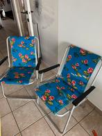 Vintage strand/klapstoelen, Ophalen, Zo goed als nieuw