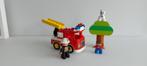 Duplo brandweerwagen n 10901, Duplo, Ophalen of Verzenden, Zo goed als nieuw