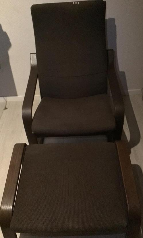 Poang zetels relax Ikea fauteuil met poef, Huis en Inrichting, Fauteuils, Ophalen of Verzenden