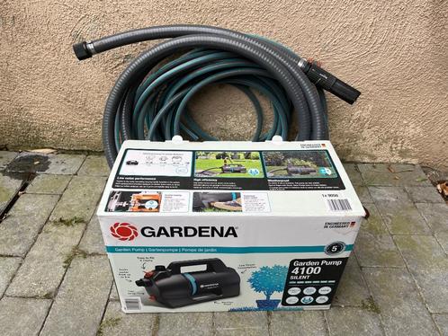 Pompe de jardin Gardena 4100 Silent, Tuin en Terras, Waterpompen, Zo goed als nieuw, Elektrisch, Regentonpomp, Ophalen