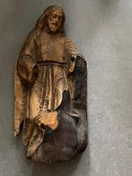 Beeldhouwerk hout  sculpture bois christ christus, Antiek en Kunst, Kunst | Beelden en Houtsnijwerken, Ophalen