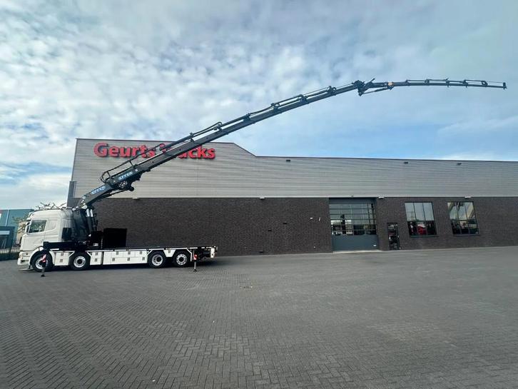 Scania G490 LB8X2*6HNB MET EFFER 955/8S +JIB 6S KRAAN / KRAN, Auto's, Vrachtwagens, ABS, Achteruitrijcamera, Airconditioning, Centrale vergrendeling