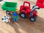 Duplo tractor met accessoires, Ophalen, Zo goed als nieuw