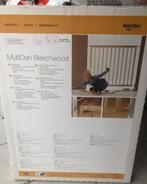 Barrière Multidan Bois Naturel, Barrière de sécurité, 100 à 115 cm, Enlèvement, Utilisé