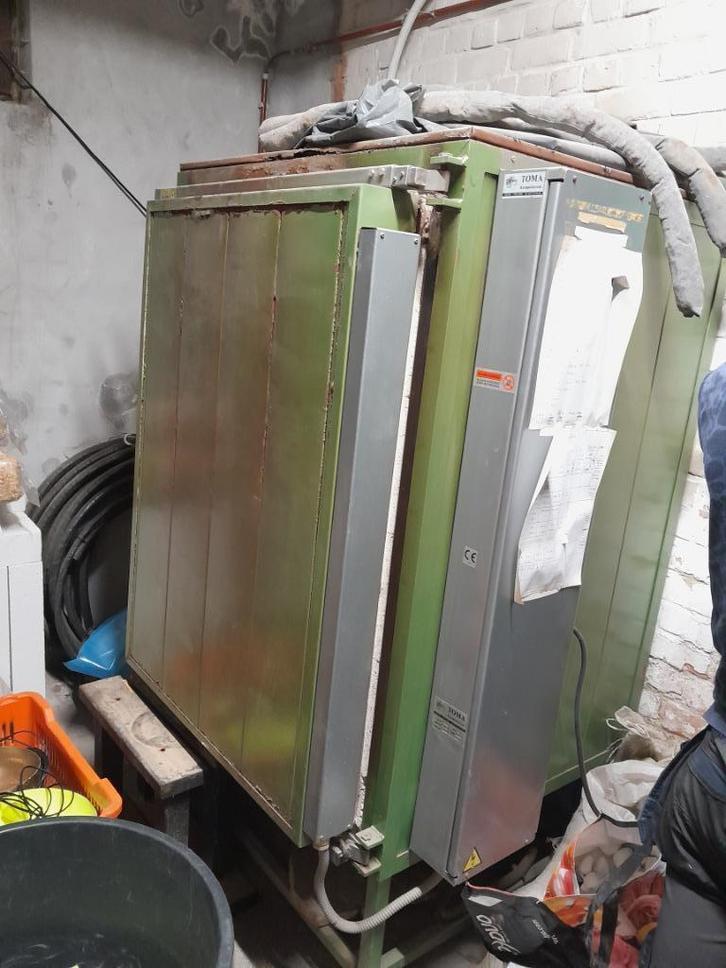 keramiekoven Toma 70 x 70 x 100 cm binnenafmeting, Hobby en Vrije tijd, Pottenbakken, Gebruikt, Ophalen