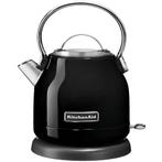 BOUILLOIRE KitchenAid 1,25 L - Noir onyx, Electroménager, Bouilloires, 1 à 2 litres, Enlèvement ou Envoi, Comme neuf, Inox