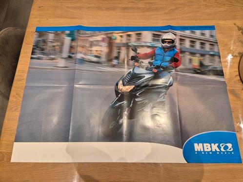 MBK Yamaha-poster, Verzamelen, Posters, Zo goed als nieuw, Ophalen of Verzenden