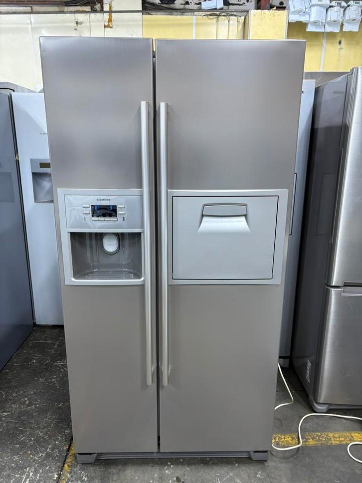 Amerikaanse Koelkast Siemens A++ met GARANTIE, Elektronische apparatuur, Koelkasten en IJskasten, Zo goed als nieuw, Ophalen