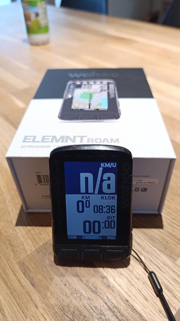 Wahoo Roam v2 fietscomputer, Fietsen en Brommers, Fietsaccessoires | Fietscomputers, Zo goed als nieuw, GPS, Waterdicht, Ophalen of Verzenden