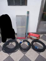 Allerlei materieel/materiaal (Loopplank, draadstang, kabels, Doe-het-zelf en Bouw, Ophalen of Verzenden, Zo goed als nieuw