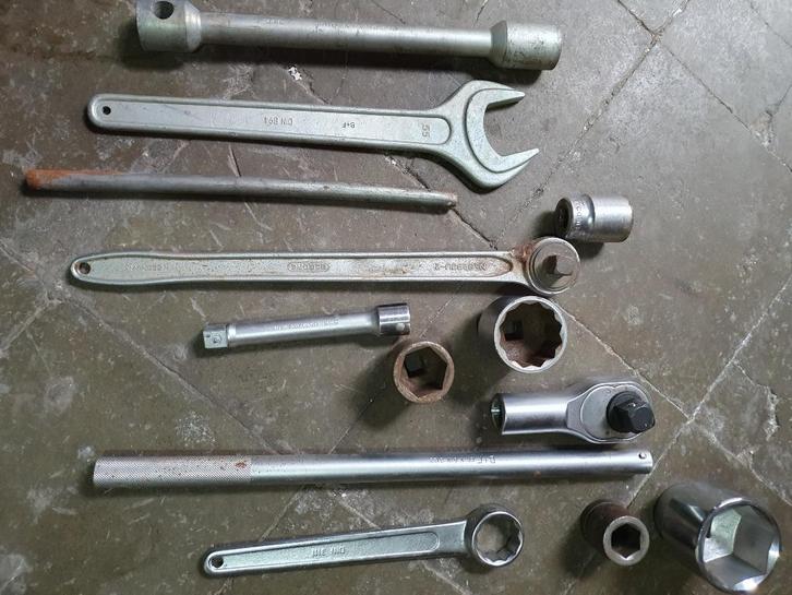 Grote Auto gereedschappen voor auto's en vrachtwagens, Auto diversen, Autogereedschap, Gebruikt, Ophalen