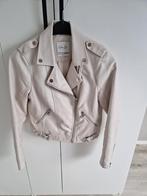 Beige leren jas, Ophalen of Verzenden, Nieuw, Beige