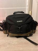 Canon fotocamera opbergzak met veel vakken, Ophalen, Zo goed als nieuw, Schoudertas, Canon